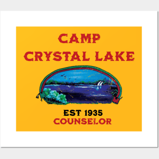 camp crystal lake counselor Posters and Art